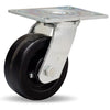 Hamilton S-GS-5P General Service Swivel Caster - 5x2 Inch Plastex Phenolic Wheel with Robust Roller Bearings for Industrial Use Hamilton