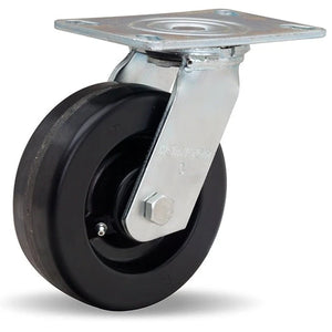Hamilton S-GS-6P 6" x 2" Plastex Phenolic Swivel Caster – 1250 lb