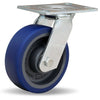 Hamilton S-GS-6SPB Swivel Caster - 6" x 2" Ergo-Glide Polyurethane Wheel, 1/2" Precision Bearings Hamilton