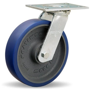 Hamilton S-GS-8SPB 8" x 2" Ergo-Glide Swivel Caster – 1250 lb