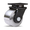 Hamilton S-HEN-35HFSB Kingpinless Swivel Caster – 3.5" Forged Steel Wheel, High Heat to 750° F with Stainless Bearings Hamilton