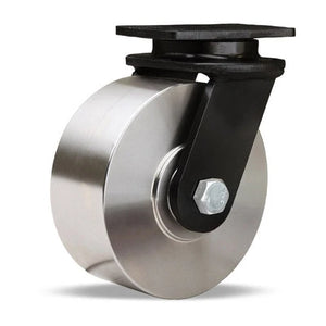 Hamilton S-HEN-5HFSB 5" x 2" Forged Steel Swivel Kingpinless Caster