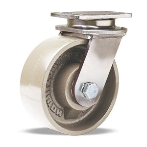 Hamilton S-HENS-5HMSB 5" x 2" Metal Swivel Kingpinless Caster – 750° F
