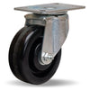 Hamilton S-HL-4P Hi-Lo Swivel Caster, 4 Inch Plastex Phenolic Wheel, 450 lbs Load Capacity, 5/8 Inch Straight Roller Bearing - Durable Industrial Caster