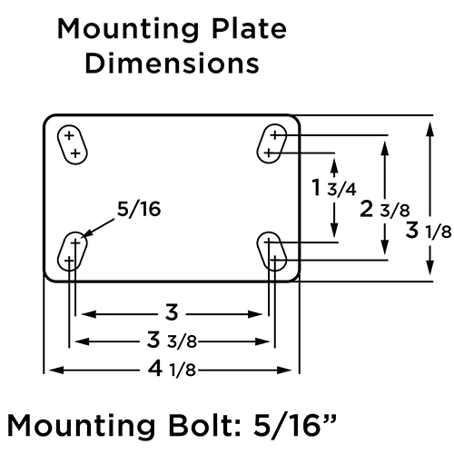 Hamilton S-HL-4P Hi-Lo Swivel Caster, 4 Inch Plastex Phenolic Wheel, 450 lbs Load Capacity, 5/8 Inch Straight Roller Bearing - Durable Industrial Caster Hamilton