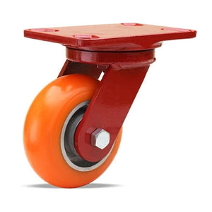 Hamilton S-HS-52EMB 5" x 2" Ergo-Tech Swivel Caster – 600 lb