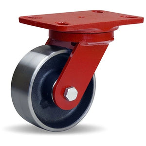 Hamilton S-HS-5FSB 5" x 2" Forged Steel Swivel Caster – 2000 lb