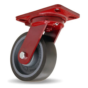 Hamilton S-HS-6DB70 6" x 2" Duralast XC Swivel Caster – 1560 lb