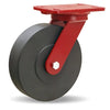 Hamilton Heavy Service Swivel Caster with 8" x 2" Nylast High Performance Cast Nylon Wheel with 1/2" Sealed Precision Ball Bearings Hamilton