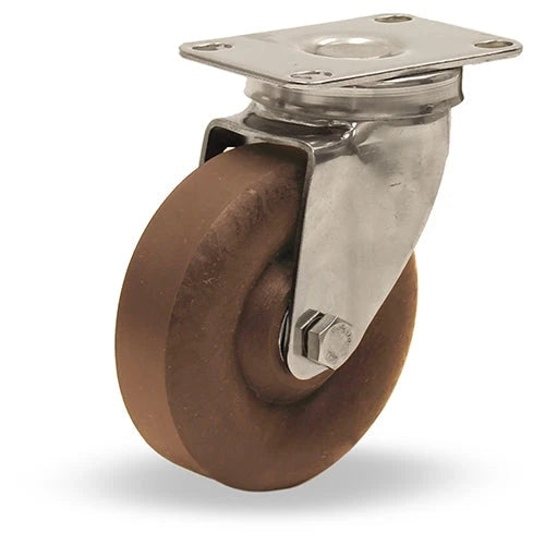 Hamilton S-HSTL-3HNY Swivel Caster | 3" Scorcher Wheel | High-Temp 475° F Rated with Roller Bearing Hamilton