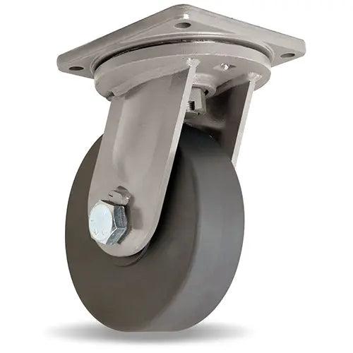 Hamilton Maxi-Duty Swivel Caster with 10" x 3" Nylast Wheel with 1 1/4" Precision Roller Ball Bearings -  | CasterHQ