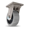 Hamilton Maxi-Duty Swivel Caster with 10" x 4" Ultra-Thick (1") DuraGlide Polyurethane (95A) on Forged Steel Center with 1 1/4" Precision Sealed Ball Bearings Hamilton