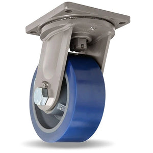 Hamilton S-MD-104SYT 10" x 4" Superlast Poly Swivel Caster – 5000 lb