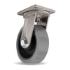 Hamilton Maxi-Duty Swivel Caster with 12" x 4" Ultra-Thick (2") DuraGlide Polyurethane (95A) on Forged Steel Center with 1 1/4" Precision Sealed Ball Bearings Hamilton