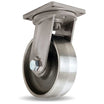 Hamilton S-MD-124FST 12" x 4" Forged Steel Swivel Caster – 23000 lb | CasterHQ