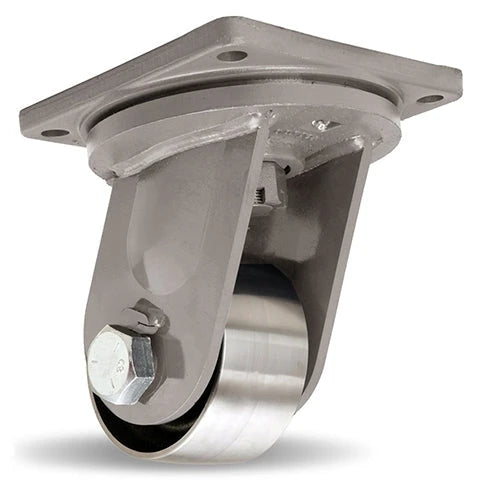 Hamilton Maxi-Duty Swivel Caster with 6" x 3" Forged Steel Wheel with 1 1/4" Precision Tapered Roller Bearings Hamilton