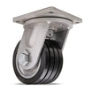 Hamilton 8" x 4" UltraGlide Quad-Wheel Swivel Caster – 1 1/4" Sealed Bearings