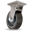 Hamilton 12" Swivel Caster for AGV - 5500 lbs Load Capacity - Maxi-Duty with DuraGlide-AGV Polyurethane (95A) on Forged Steel - 1-1/4" Sealed Precision Ball Bearing Hamilton