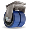 Hamilton 8000 lbs Load Capacity AGV Caster - 10" x 3" DuraGlide-AGV Polyurethane (95A) Dual Swivel with Forged Steel Center & 1-1/4" Sealed Precision Bearing - Maxi-Duty S-MDD-AGV-13GB95 Hamilton