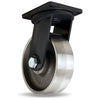 Hamilton Maxi-Duty 12" Swivel Caster - 9000lbs Load, High Heat Forged Steel Wheel, Precision Bearings - Up to 750°F Hamilton