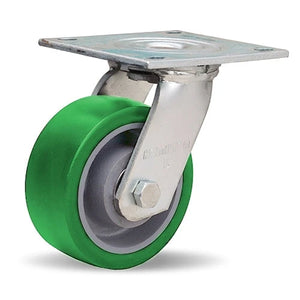 Hamilton S-MS-5DB 5" x 2" Duralast Polyurethane Swivel Caster – 1250 lb