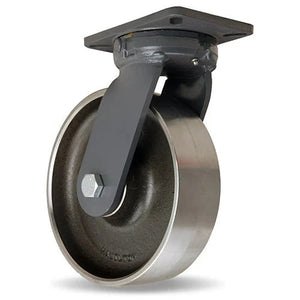 Hamilton 10" x 3" Forged Steel Swivel Kingpinless Caster – 3/4" Bearing