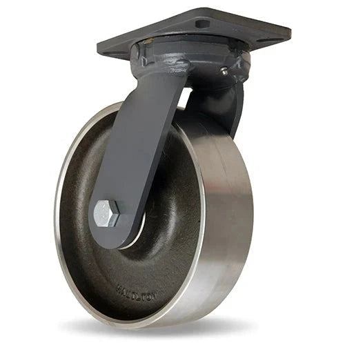 Hamilton Super Endurance™ Kingpinless Swivel Caster with 10" x 3" Forged Steel Wheel with 3/4" Sealed Precision Ball Bearing CasterHQ