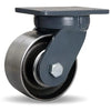 Hamilton Super Endurance™ Kingpinless Swivel Caster with 6" x 3" Forged Steel Wheel with 3/4" Sealed Precision Ball Bearing CasterHQ
