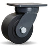Hamilton Super Endurance™ Kingpinless Swivel Caster with 6" x 3" Nylast™ High Performance Cast Nylon Wheel with 3/4" Sealed Precision Ball Bearings CasterHQ