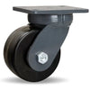 Hamilton Super Endurance™ Kingpinless Swivel Caster with 6" x 3" Plastex Phenolic Wheel with 1" Straight Roller Bearing CasterHQ