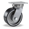 Hamilton Super Endurance™ Kingpinless Swivel Caster with 8" x 3" Duralast XC® Polyurethane (70D) on Cast Iron Wheel with 3/4" Sealed Precision Ball Bearings CasterHQ