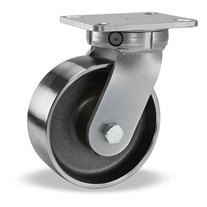 Hamilton S-SEC-83FSB 8" x 3" Forged Steel Swivel Kingpinless Caster
