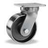 Hamilton Super Endurance™ Kingpinless Swivel Caster with 8" x 3" Forged Steel Wheel with 3/4" Sealed Precision Ball Bearing CasterHQ