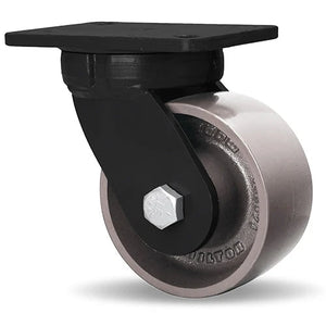 Hamilton 6x3 High Heat Super Endurance Swivel Caster - 2000 lbs Load at 550°F, 1000 lbs at 750°F, Stainless Steel Precision Bearings Hamilton
