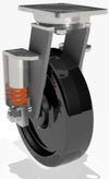 Hamilton S-SPCH-12PH-2: 12" Plastex Phenolic Wheel Swivel Caster - Spring Loaded Champion for Industrial Use Hamilton