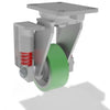 Hamilton S-SPCH-6DB-1 Swivel Caster - 6" Duralast Polyurethane on Cast Iron Wheel - 3/4" Precision Bearing - Spring Loaded Champion Hamilton