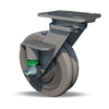Hamilton 620 lbs. Load Capacity Swivel Caster - 4"x2" UltraGlide 24/7 Polyurethane on Cast Iron Wheel - Spring Loaded Workhorse with 1/2" Sealed Precision Ball Bearings Hamilton