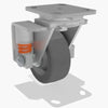 Hamilton 5" Swivel Caster - 620 lbs Load Capacity, Spring Loaded, 2" Plastex Phenolic Wheel, 3/4" Straight Roller Bearing - Workhorse Series S-SPWH-5P-1 Hamilton