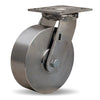 Hamilton S-STA-6SZ Swivel Caster | 800lb Capacity, 6x2" Steel Wheel with 3/4" Delrin Bearing Hamilton