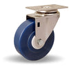 S-STL-4UYZ Hamilton Stainless Steel Swivel Caster: 4" x 1 1/4" Unilast Solid Polyurethane Wheel, 75D Hardness, 1/2" Delrin Bearing - Premium Heavy-Duty Mobility Hamilton