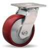 Hamilton S-TG-5MB Thread Guard Swivel Caster - 5" x 2" Metal Wheel with Sealed Ball Bearing for Industrial Use Hamilton