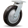 Hamilton S-TG-8P 8" x 2" Thread Guard Swivel Caster - Durable Plastex Phenolic Wheel with Roller Bearing Hamilton