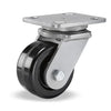 Hamilton Workhorse Swivel Caster with 4" x 2" Plastex Phenolic Wheel with 3/4" Straight Roller Bearing Hamilton