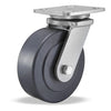 Hamilton Workhorse Swivel Caster with 6" x 2" Nylast High Performance Cast Nylon Wheel with 1/2" Sealed Precision Ball Bearings Hamilton
