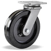 Hamilton Workhorse Swivel Caster with 8" x 2" Plastex Phenolic Wheel with 3/4" Straight Roller Bearing Hamilton