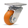 S-WHS-42EMB Hamilton Stainless Steel Swivel Caster - 4x2 Ergo-Tech Wheel - Industrial Grade with Precision Ball Bearings Hamilton
