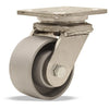 Hamilton S-WHS-4HMB Stainless Steel Workhorse Swivel Caster – 4" x 2" High-Temp Metal Wheel, 750°F Rated, with Precision Bearings – Ideal for E-commerce and Industrial Use Hamilton