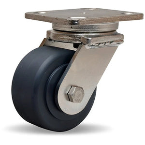 Hamilton S-WHS-4NYSB 4" x 2" Nylast Swivel Stainless Caster