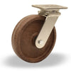 Hamilton S-WHS-8HNY Stainless Steel Swivel Caster – 475° F Heat-Resistant with 8" x 2" Scorcher Wheel & 1/2" Roller Bearing – Ideal for High-Temperature Applications Hamilton