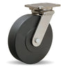S-WHS-8NYSB Hamilton Stainless Steel Workhorse Swivel Caster - 8" x 2" Nylast Cast Nylon Wheel - Premium Industrial Quality Hamilton